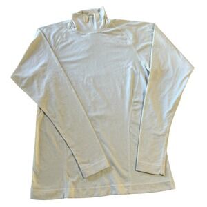 Duofold Long Sleeve Mock Neck‎ Top Layer Base Layer Ivory White Small S